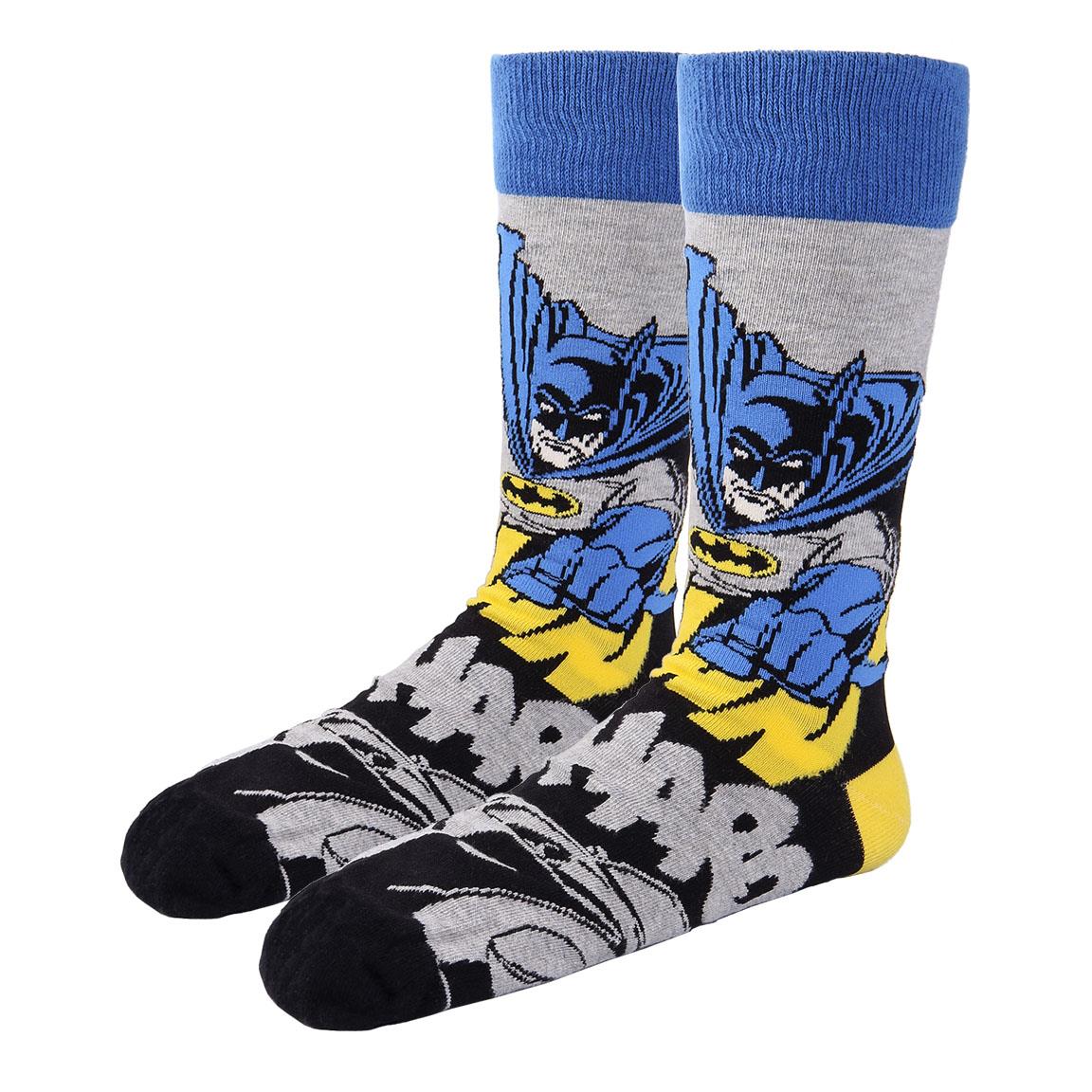 BATMAN | Meias Unissexo Azul