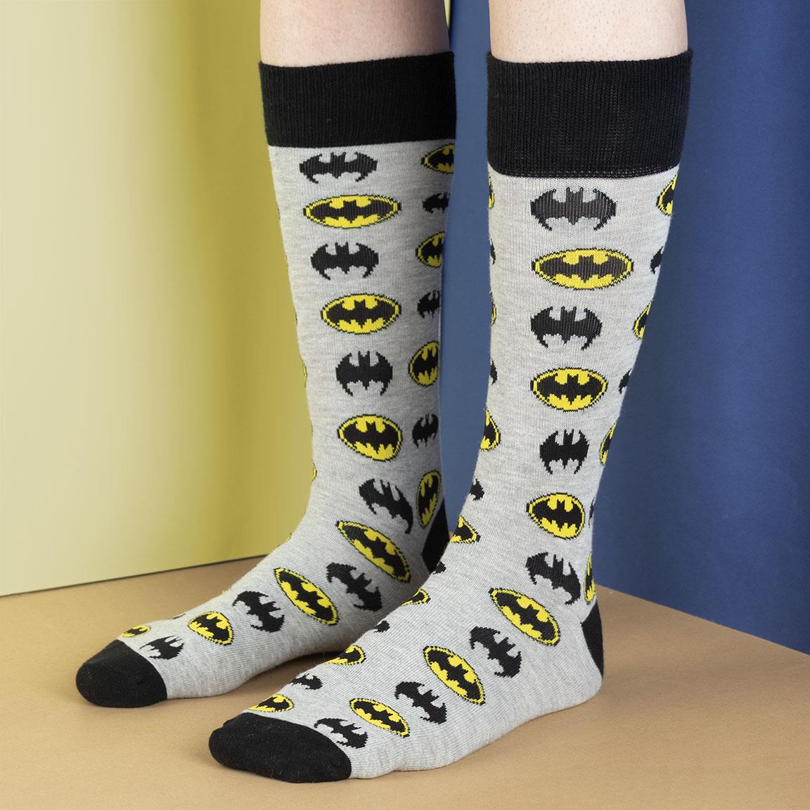 BATMAN | Meias Unissexo Preto