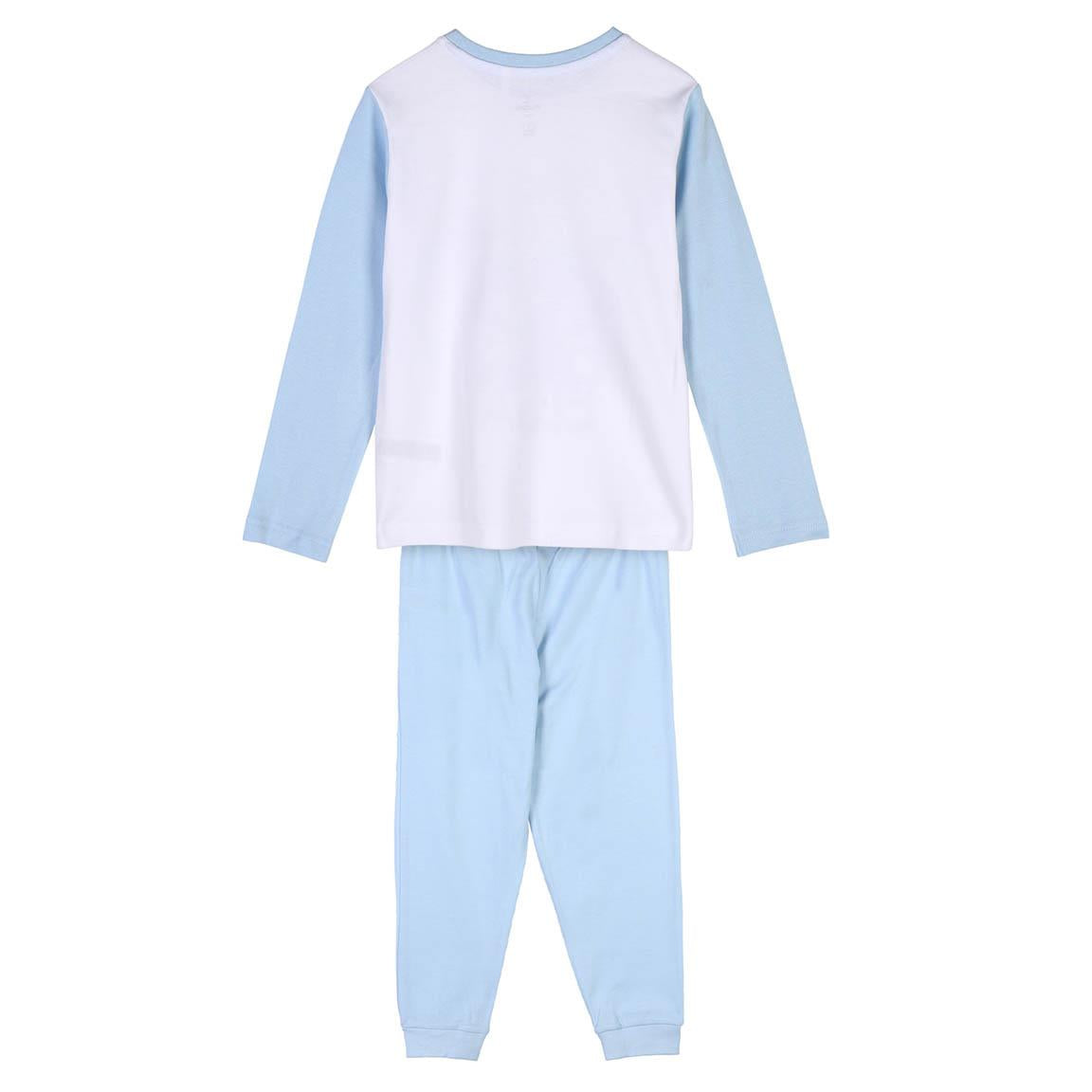 Frozen | Pijama de Criança – Conjunto de Manga Comprida e Calça em Azul Claro