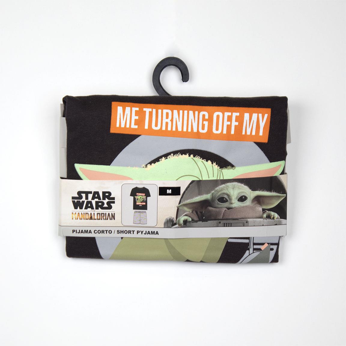 Star Wars | Pijama Menino de Manga Curta - Preto