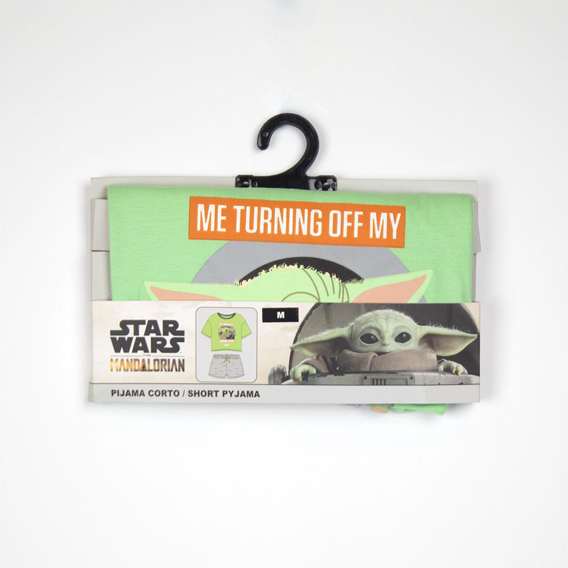 Star Wars | Pijama de Manga Curta- Menina - Verde