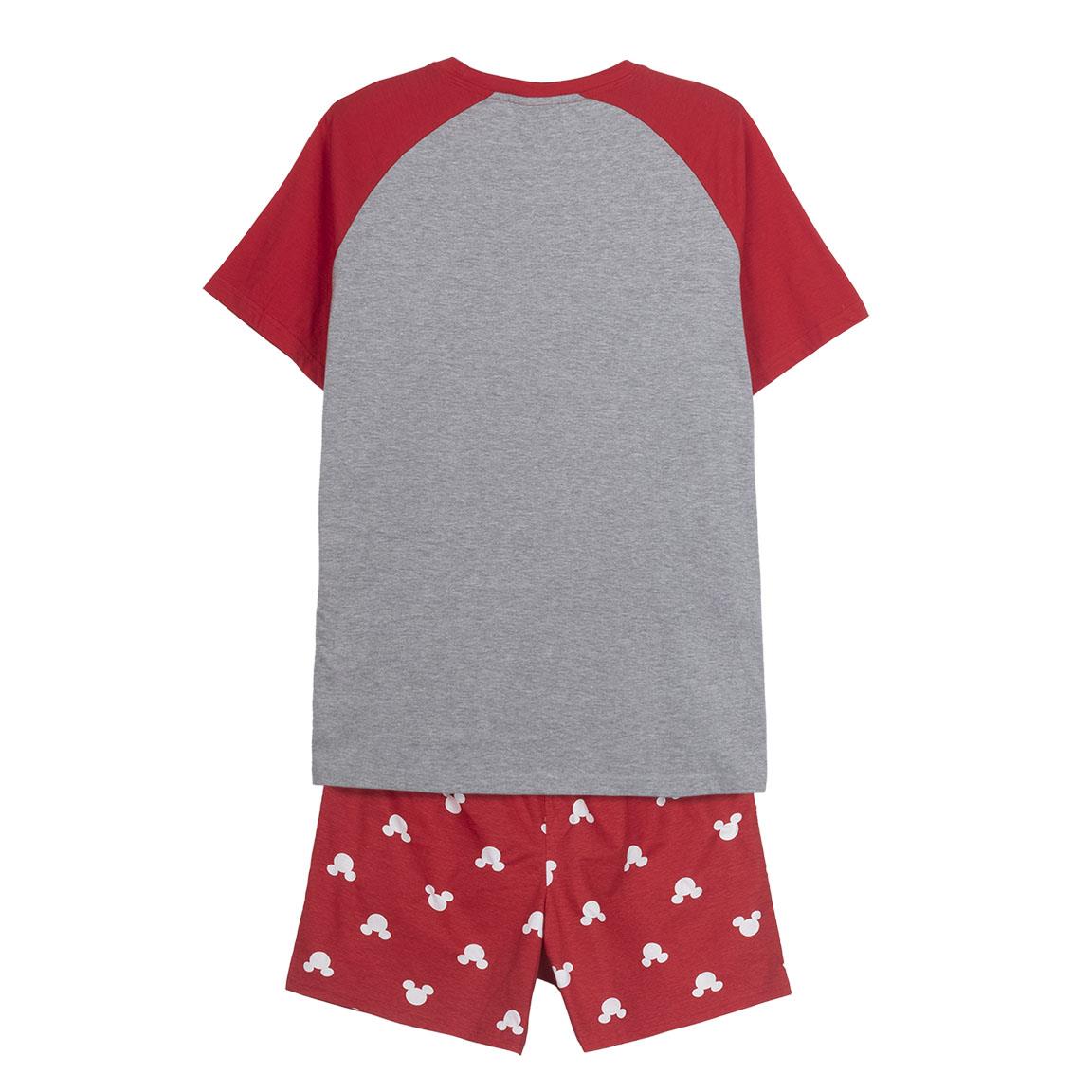 Disney | Pijama Mickey Mouse de Manga Curta - Homem - Vermelho