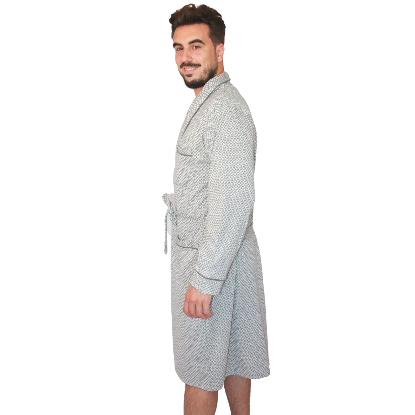 Desana Robe Homem Manga Comprida Fino Cinzento