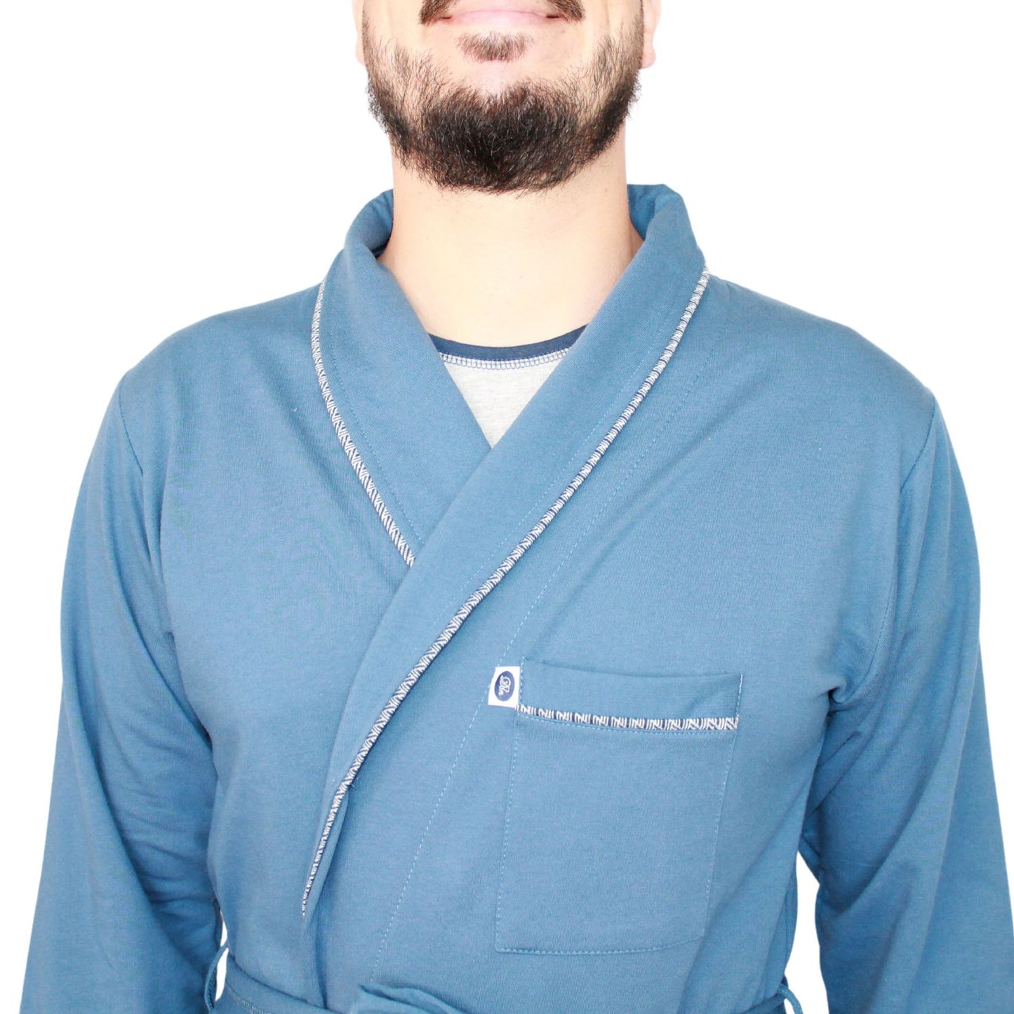 Desana Robe Homem Manga Comprida Azul