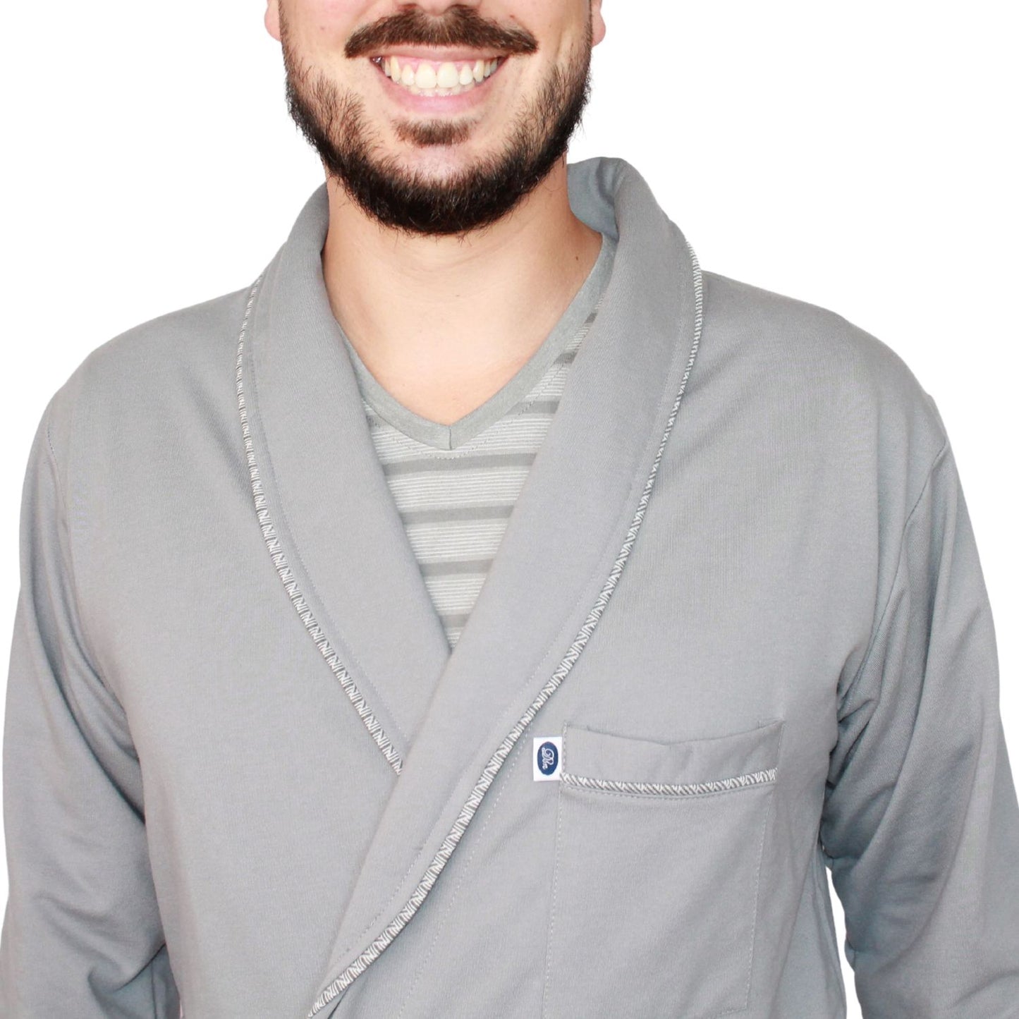 Desana Robe Homem Manga Comprida Cinzento