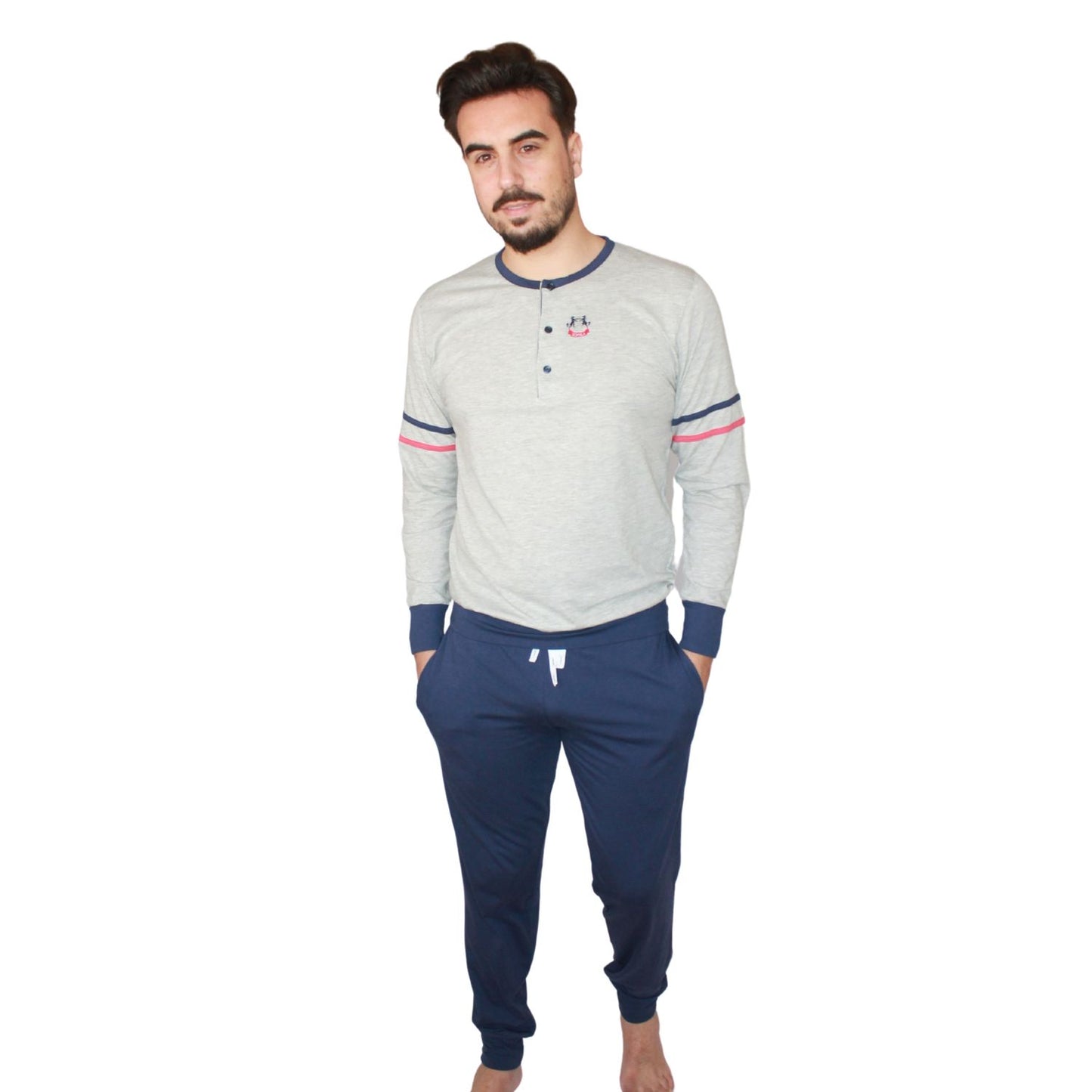 Sotela Pijama Homem Manga Comprida