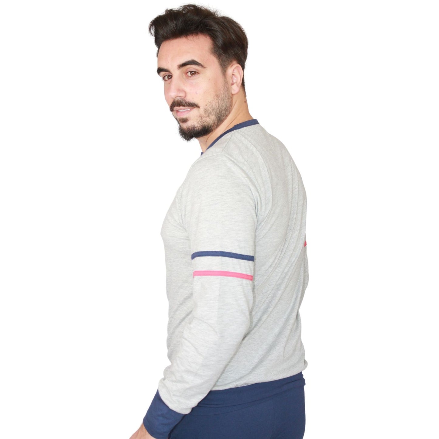 Sotela Pijama Homem Manga Comprida