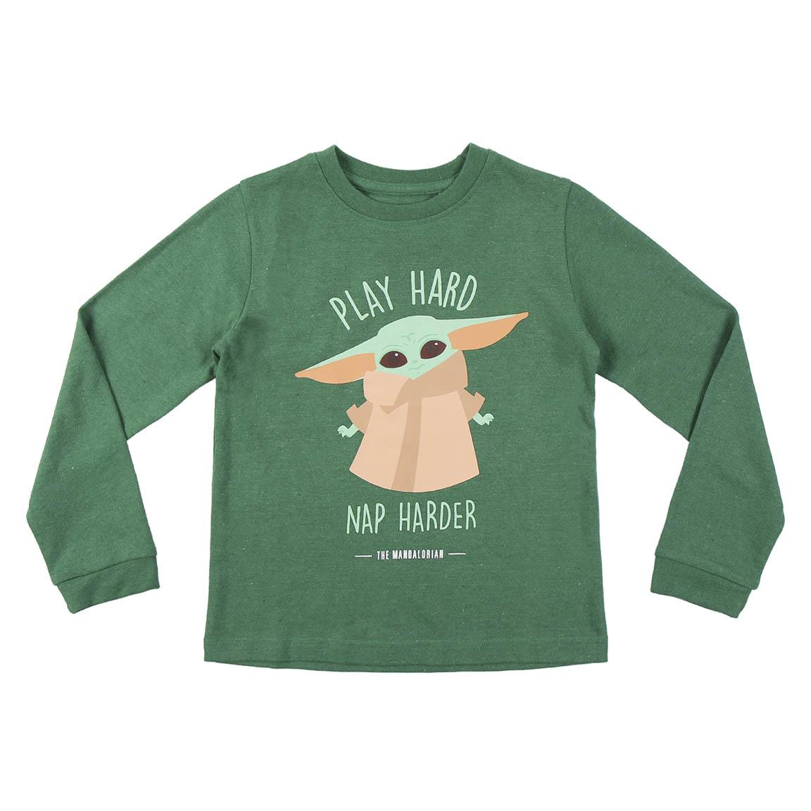 Star Wars| Pijama de Manga Comprida- Menina - Verde