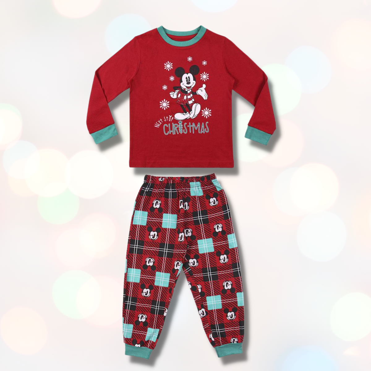 Disney | Pijama de Natal – Manga Comprida – Menino – Vermelho