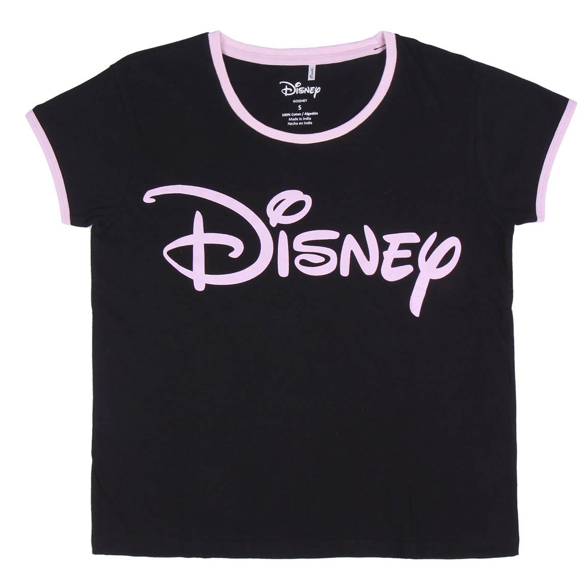 Disney | Pijama de Manga Curta- Mulher- Preto