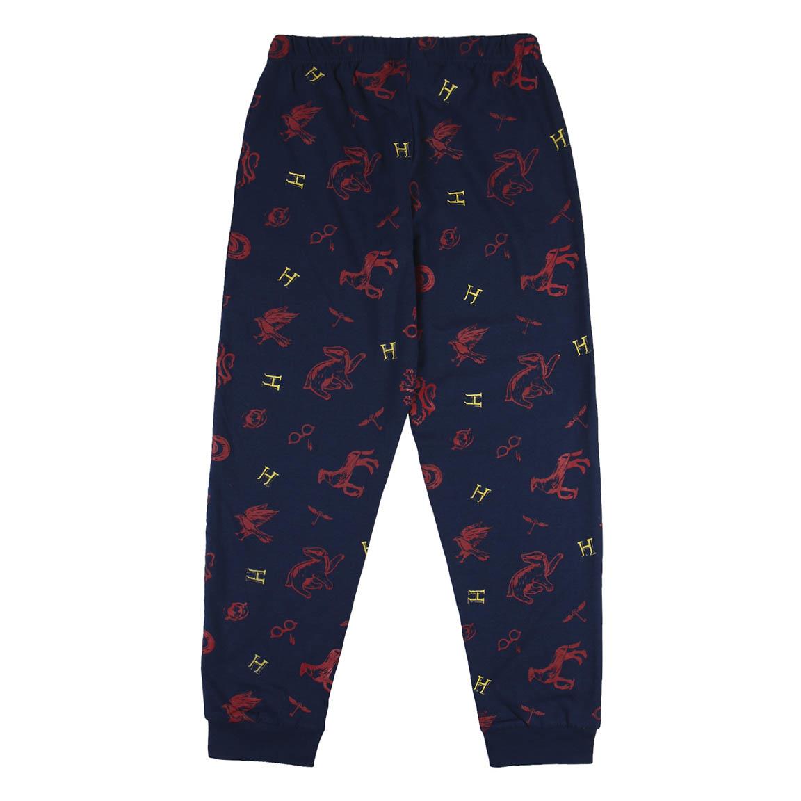 Harry Potter | Pijama Homem – Manga Comprida – Bordeaux