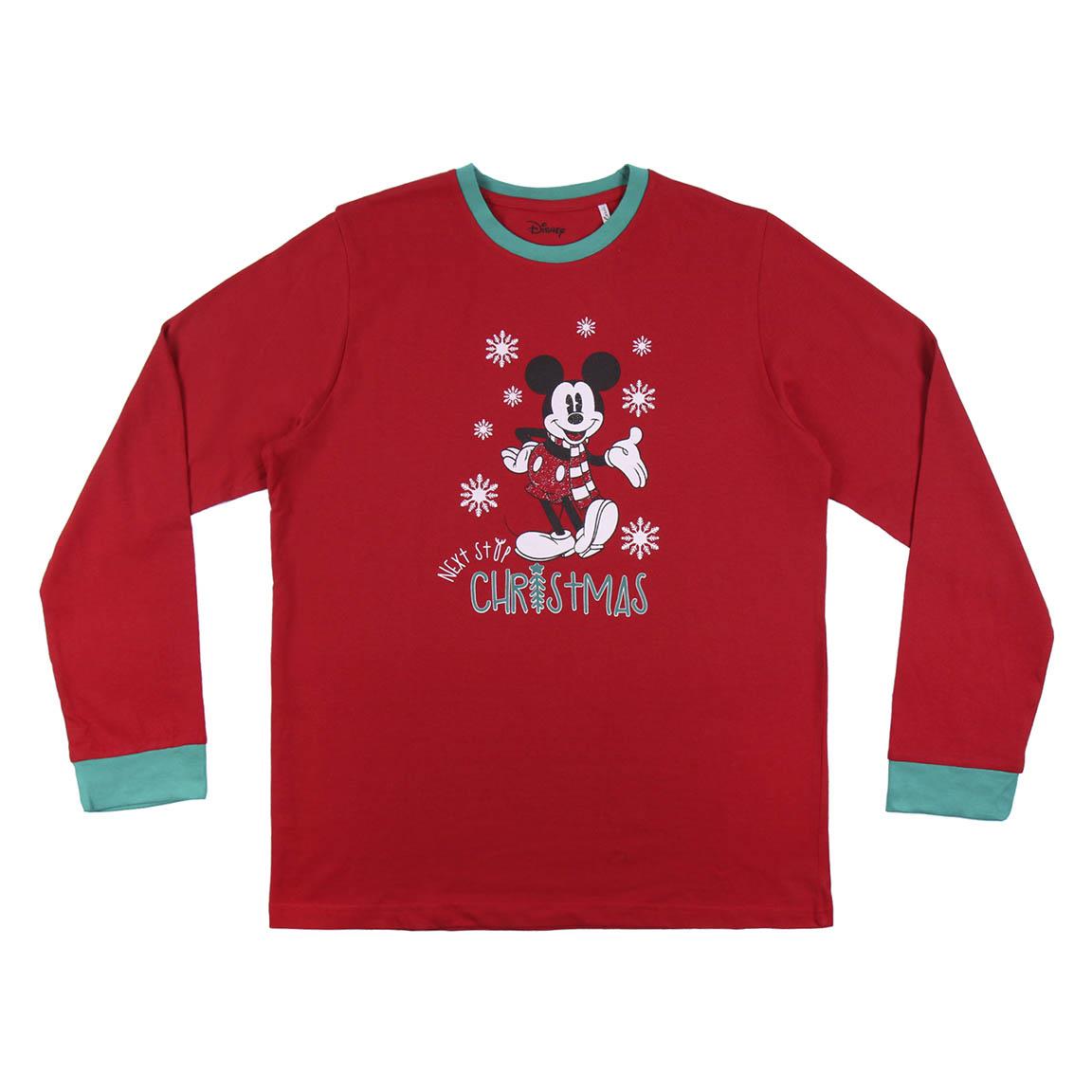 Disney | Pijama de Natal - Manga Comprida - Homem - Vermelho