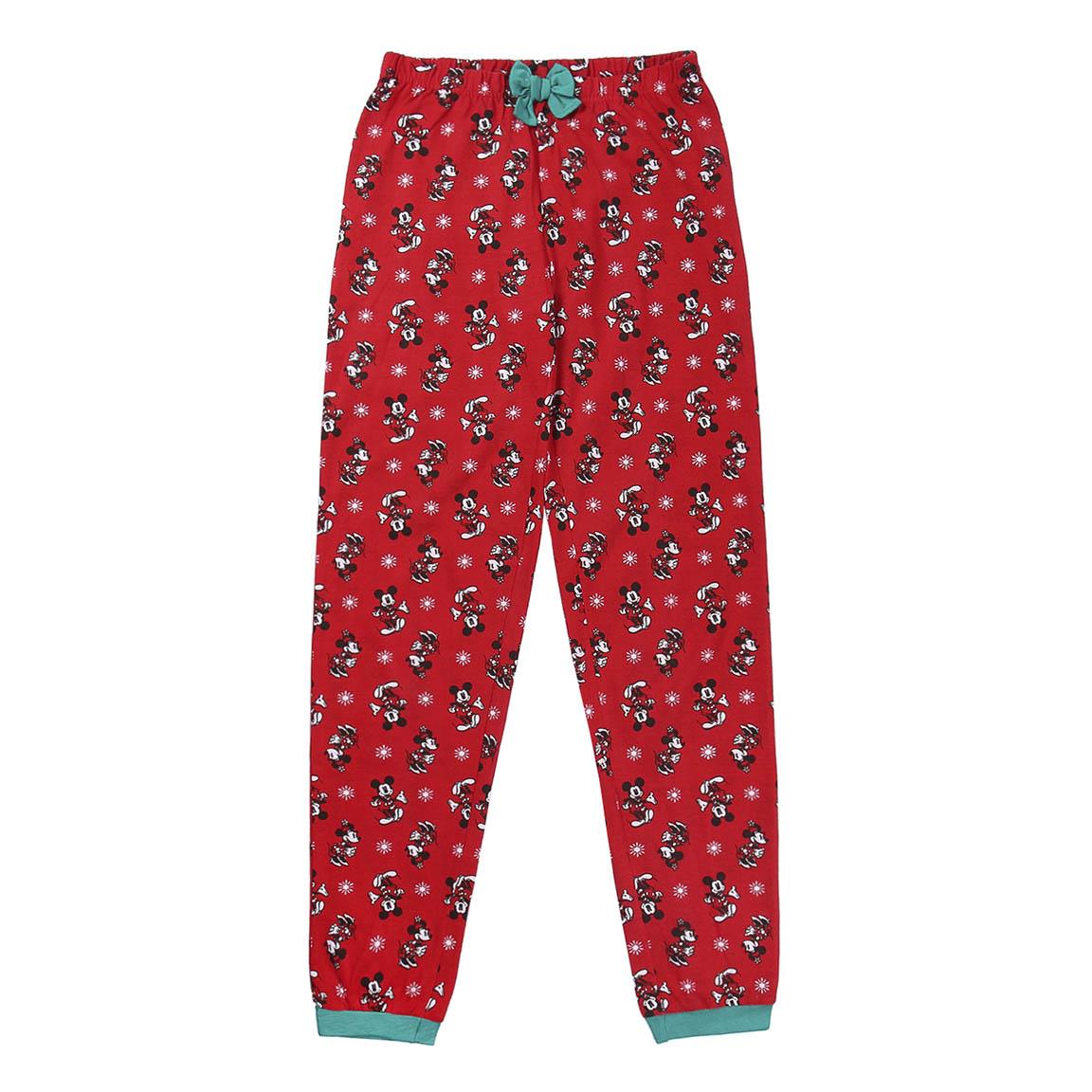 Disney | Pijama de Natal - Manga Comprida - Mulher - Vermelho