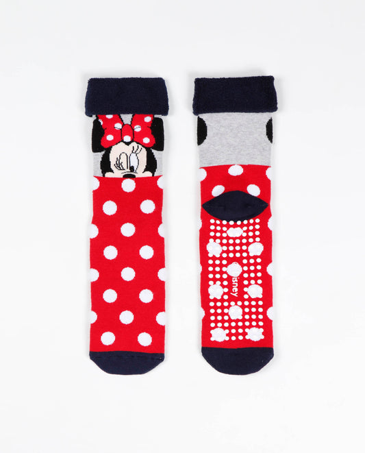 Disney Meias Antiderrapantes Vermelho
