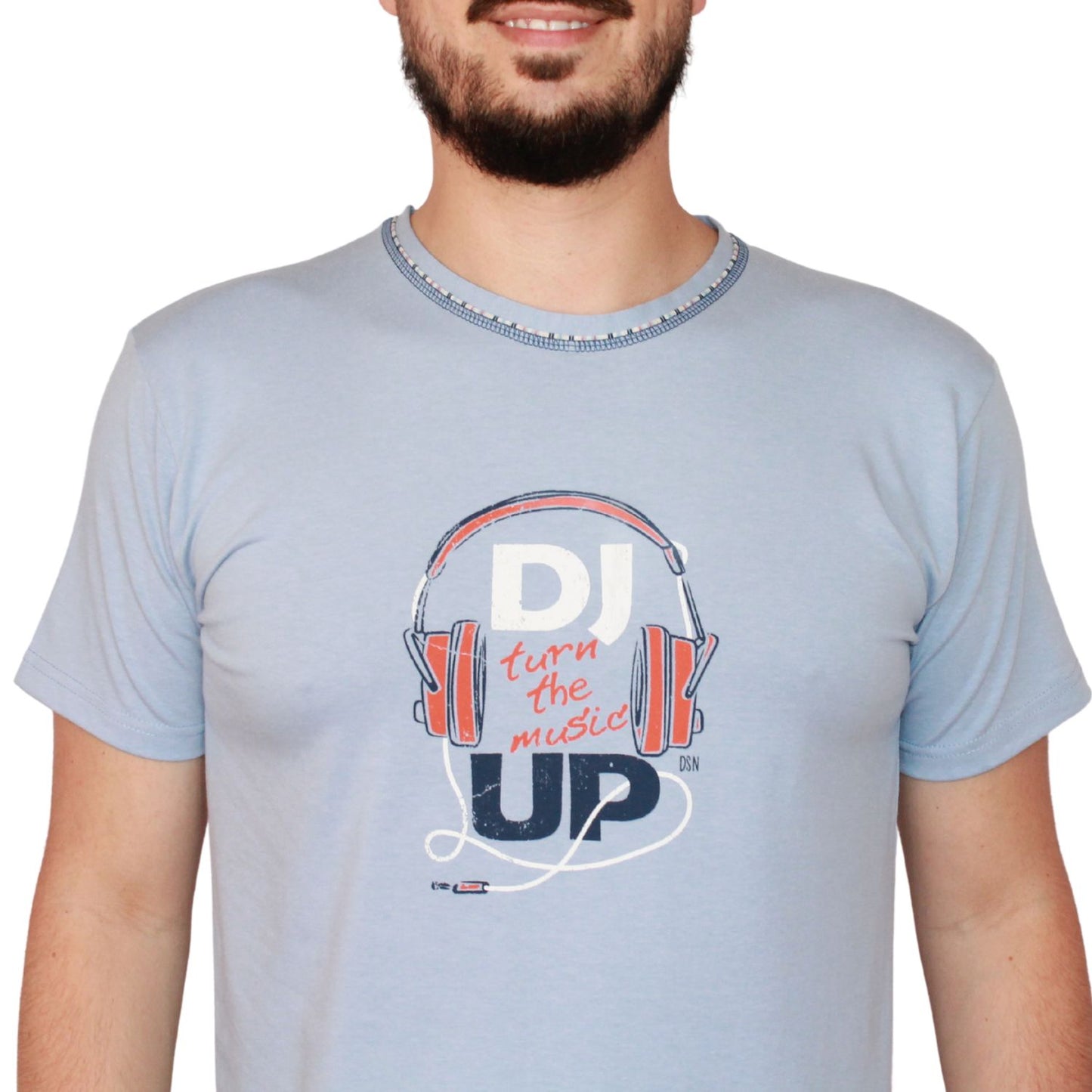 Desana Pijama Homem Manga Curta DJ Azul Claro